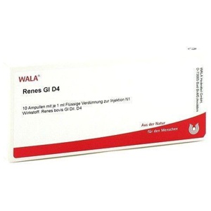 WALA Renes Gl D4 Ampullen 10X1 ml Ampullen Produktbild
