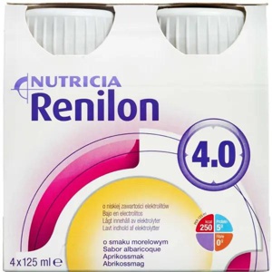 Renilon 4.0 Abrikos 4 x 125 ml produktbillede