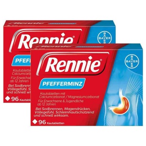 Rennie Kautabletten, 2x96 St Kautabletten Produktbild