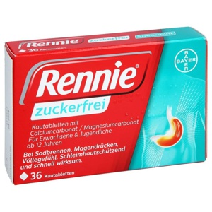 RENNIE zuckerfrei Kautabletten Produktbild
