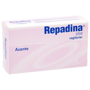 Repadina Plus Vagitorier 10 stk produktbilde