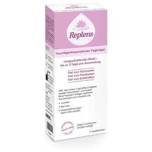 REPLENS Vaginalgel vorgefüllte Applikatoren 9 St Vaginalgel Produktbild
