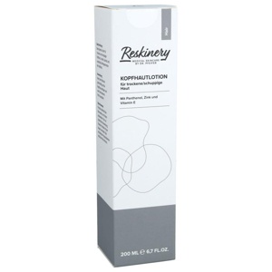 Reskinery Kopfhautlotion trockene / schuppige Haut, 200 ml Lotion Produktbild