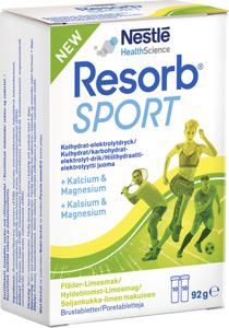 Resorb Sport Fläder/Lime 20 brustabletter