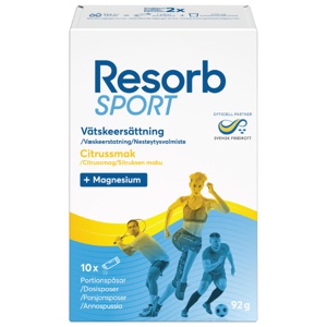 Resorb Sport Sitron 10 stk produktbilde