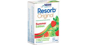 Resorb Summer Edition Jordgubb/Limesmak 20 brustabletter