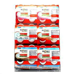 Resource 2.0+ fibre Mix 6 x 4 x 200 ml produktbillede
