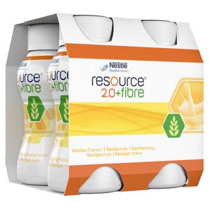 Resource 2.0 + fibre med vaniljsmak 4x200 ml produkt bild