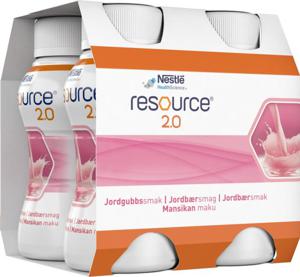 Resource 2.0 Jordgubb 4 x 200 ml produkt bild