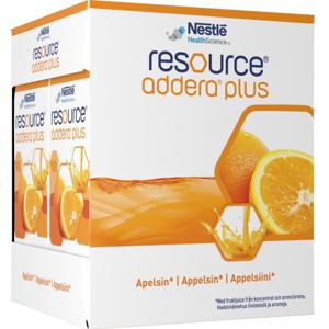 Resource Addera Plus, apelsin, drickfärdigt kosttillägg, 4 x 200 milliliter produkt bild