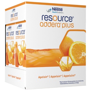 Resource Addera Plus Næringsdrikk Appelsin 4X200 ml produktbilde