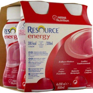 Resource Energy Strawberry-Raspberry 200ml Pack of 4 product image