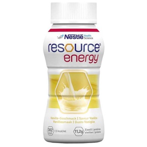 Resource Energy Vanille, 4X200 ml Flüssigkeit Produktbild