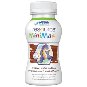Resource MiniMax næringsdrikk sjokolade 2x200 ml produktbilde