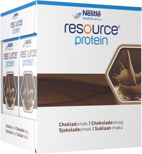 Resource Protein, choklad, drickfärdigt kosttillägg 4 x 200 ml produkt bild