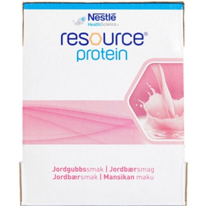 Resource Protein Jordbær 4 x 200 ml produktbillede