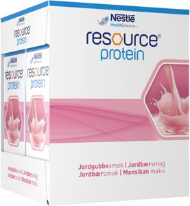 Resource Protein Jordgubb 4 x 200 ml produkt bild