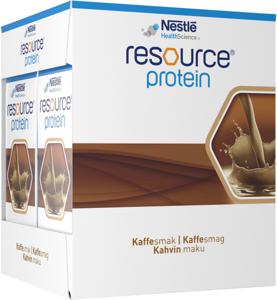 Resource Protein, kaffe, drickfärdigt kosttillägg 4 x 200 ml produkt bild