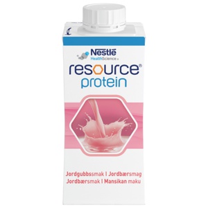 Resource Protein næringsdrikk jordbær 4x200 ml produktbilde