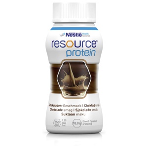 resource protein Schokolade 4X200 ml Flüssigkeit Produktbild