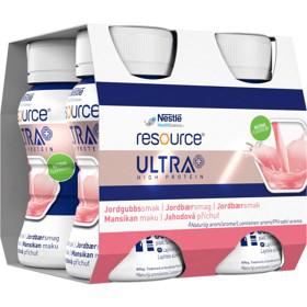 Resource Ultra - 4x125 ml Jordgubb - 4 st produkt bild