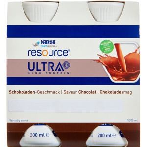 Resource Ultra Chokolade 4x200 ml produktbillede