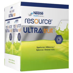 Resource Ultra Fruit næringsdrikk eple 4x200 ml produktbilde