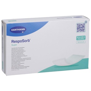 RESPOSORB Super Wundauflage 10x20 cm steril Produktbild
