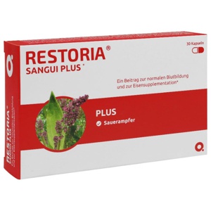 Restoria Sangui Plus Kapseln, 30 St Kapseln Produktbild