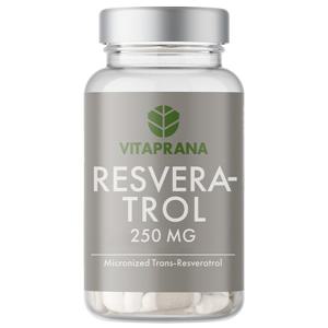 Resveratrol 250 mg 60 kapslar produkt bild