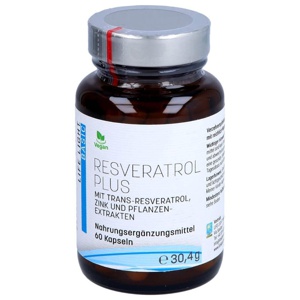 Resveratrol Kapseln, 60 St Kapseln Produktbild