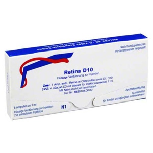 RETINA ET Chorioidea D 10 Ampullen Produktbild