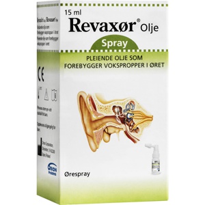 Revaxør Olje Ørespray Forebygg 15 ml produktbilde