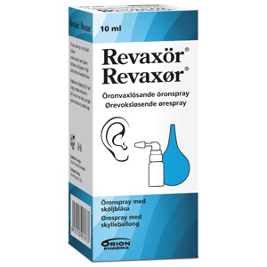 Revaxør ørespray med skylleballong 10 ml produktbilde