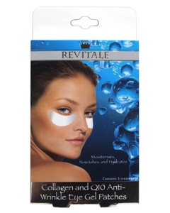 Revitale Collagen And Q10 Anti Wrinkle Eye Gel Patches produktbillede