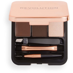 Revolution Beauty London Brow Sculpt Kit Dark Brown Produktbild