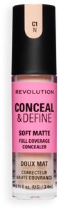 Revolution Beauty London Conceal and Define Full Coverage Concealer C1N produkt bild