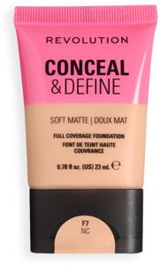 Revolution Beauty London Conceal and Define Soft Matte Tube Foundation F7NC produkt bild