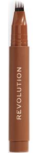 Revolution Beauty London Revolution Instant Brow Pen Warm Brown 18 ml produkt bild