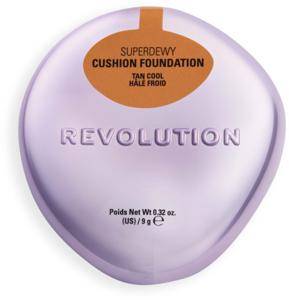 Revolution Beauty London Superdewy Cushion Foundation Tan Cool produkt bild