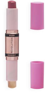 Revolution Blush & Highlight Stick Mauve Glow 2,4 g produkt bild
