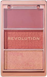 Revolution Blush Icon Palette Aura Points Rose 9,8 g produkt bild