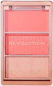 Revolution Blush Icon Palette Authentic Peach 9,8 g produkt bild