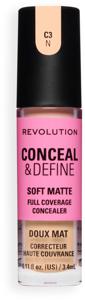 Revolution Conceal and Define Full Coverage Concealer C3N 3,4 ml produkt bild