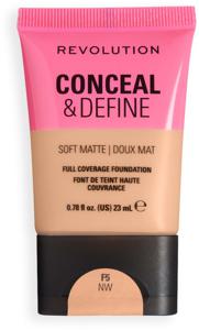 Revolution Conceal and Define Soft Matte Tube Foundation F5NW 23 ml produkt bild