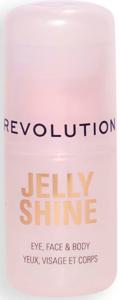 Revolution Jelly Shine Shadow and Highlight Stick Ethereal Pink 5,5 g produkt bild