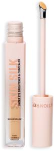 Revolution Skin Silk Radiant Serum Under Eye Brightener Medium Yellow 4 ml produkt bild
