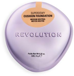 Revolution Superdewy Cushion Foundation Medium Neutral 9 g produkt bild