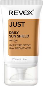 Revox B77 Just Daily Sun Shield UVA+UVB Filters SPF50+ With Hyaluronic Acid 30 ml produkt bild