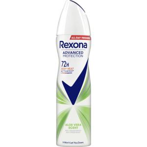 Rexona 72h Advanced Protection Aloe Vera spray 150 ml produkt bild
